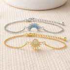 PULSERAS SOL Y LUNA