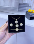 SET GIRASOLES GIRATORIOS