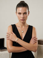 SET GIRASOL: COLLAR + PULSERA Y CAJA