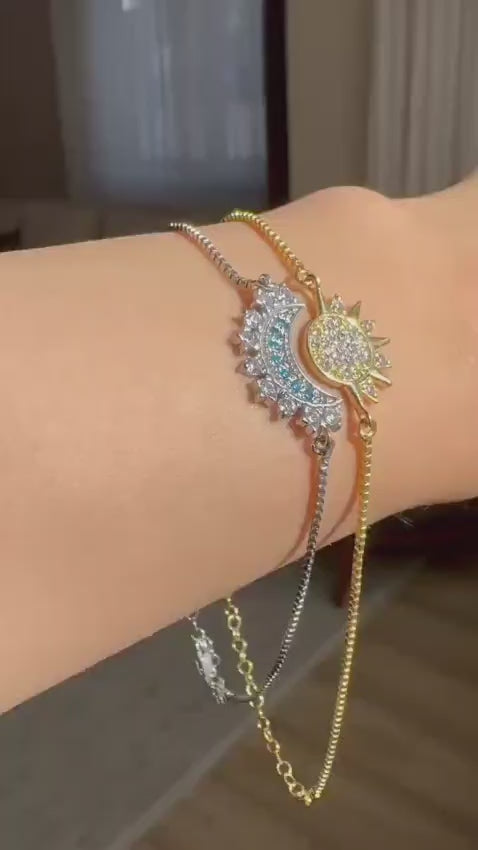 PULSERAS SOL Y LUNA