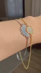 PULSERAS SOL Y LUNA