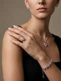 SET CORAZONES ROSADOS
